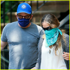 Sarah Jessica Parker & Matthew Broderick Pack Up Their Car for Weekend in the Hamptons