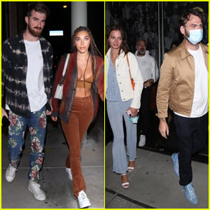 The Chainsmokers Double Date in West Hollywood!