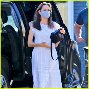 Angelina Jolie Emerges for the First Time in Months, Wears a Face Mask to Shop!