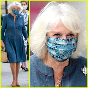 Camilla, Duchess of Cornwall Is First Royal to Publicly Wear Face Mask