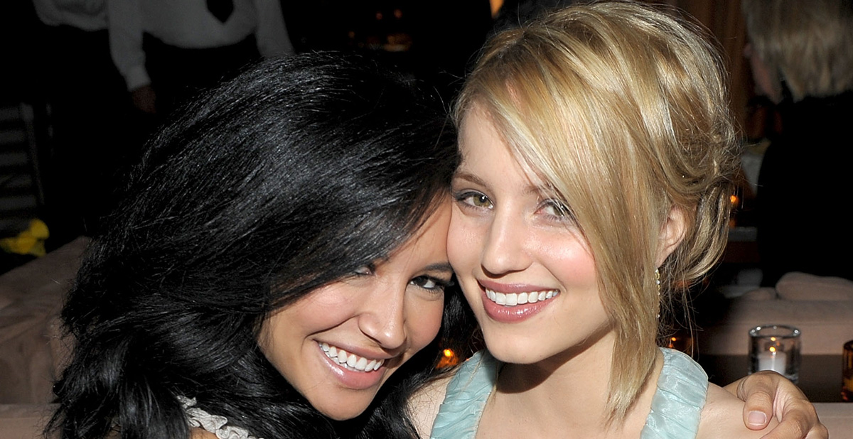 Naya Rivera And Dianna Agron
