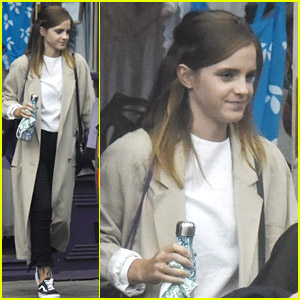 Emma Watson Goes Lingerie Shopping with a Friend in London