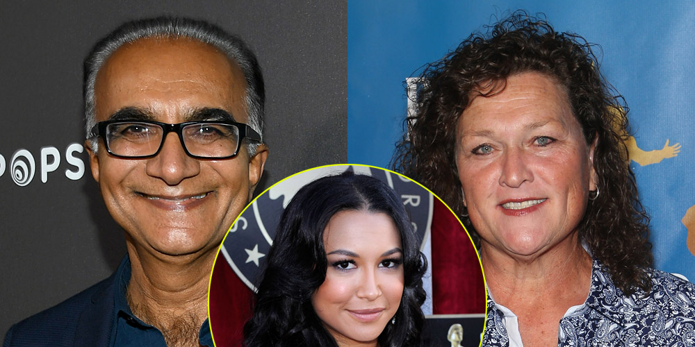 Glee’s Iqbal Theba & DotMarie Jones Visit the Naya Rivera Memorial at