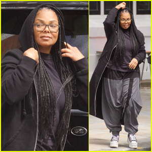 Janet Jackson Spends the Afternoon Running Errands in London