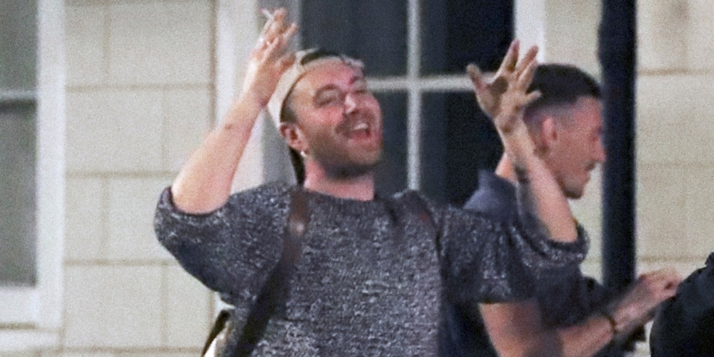 Sam Smith Dances in the Streets of Soho Sam Smith Celebrity News