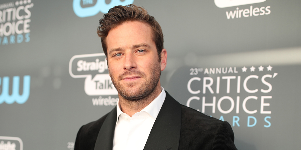 Armie Hammer Had A Very Different Kind of Job During Quarantine Armie
