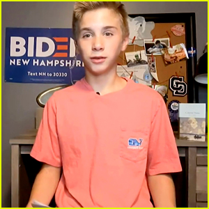 This Brave, 13-Year-Old Boy Overcame His Stutter Thanks to Joe Biden - Watch His Moving DNC Speech!