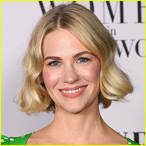 January Jones Dyes Her Hair Pink!