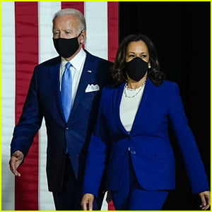 Kamala Harris & Joe Biden Wear Masks While Arriving For First Joint Speech as Running Mates in Presidential Election