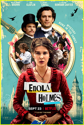 Millie Bobby Brown & Henry Cavill's Netflix Movie 'Enola Holmes' Gets a New Poster!
