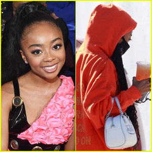 Skai Jackson Joins 'Dancing with the Stars' Season 29, Spotted at Studio with Alan Bersten! (Exclusive)