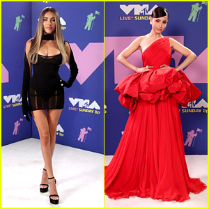 Madison Beer & Sofia Carson Get Ready To Present At The MTV VMAs 2020