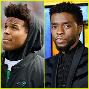 Cam Newton Pays Tribute to Chadwick Boseman, Does Wakanda Forever Salute During NFL Game