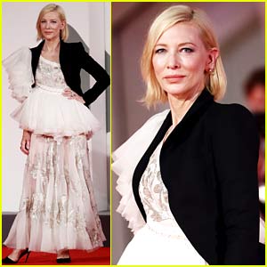 Cate Blanchett Shows Off Her Cool Style at Latest Venice Premiere!