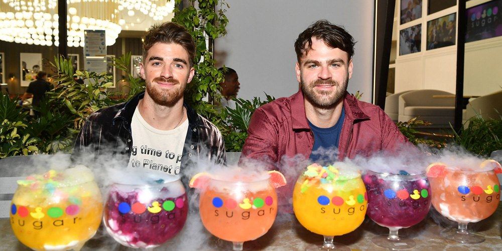 The Chainsmokers Debut Candy JAJA Tequila Goblets at Sugar Factory