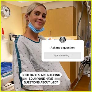 Claire Holt Shares Photos from the Delivery Room After Welcoming Second Child!