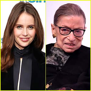 'On the Basis of Sex' Actress Felicity Jones Pays Tribute to the Late Ruth Bader Ginsburg
