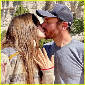 Lily Collins & Charlie McDowell Are Engaged - See the Ring!