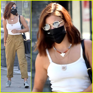 Lucy Hale Debuts Red Hair After Safely Getting Tested For COVID-19