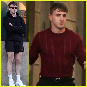 Normal People's Paul Mescal Steps Out in Short Shorts While in Milan