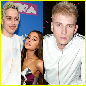 Machine Gun Kelly Reveals His Initial Reaction to Pete Davidson's Engagement to Ariana Grande