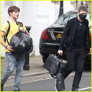 Richard Madden & Froy Gutierrez Step Out Together in London - New Photos!