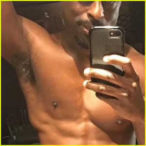 Sterling K. Brown Posts a Hot Shirtless Selfie for an Important Reason