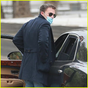 Ben Affleck Heads to a Movie Set in LA