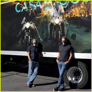 George Clooney & Rande Gerber Bring the Halloween Spirit Home With the Casamigos Truck