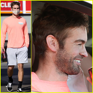 Chace Crawford Flashes His Smile During a Quick Errand Run