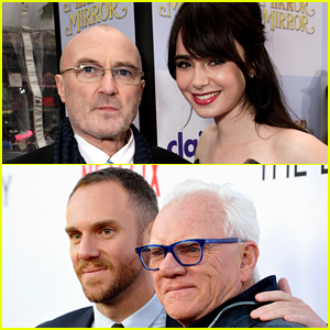 Lily Collins Reveals If Her Famous Father Has Met Fiance Charlie McDowell's Famous Father Yet