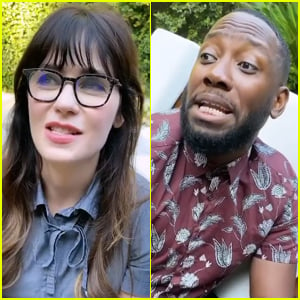 Zooey Deschanel Reunites with 'New Girl' Co-Stars to Encourage Fans to Vote - Watch!