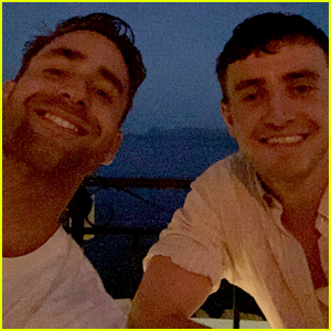 Oliver Jackson-Cohen & Paul Mescal Hang Out on a Boat in Greece!