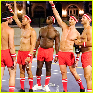 The Hot Guys from 'The Bachelorette' Bared It All for Strip Dodgeball on the Latest Episode (Photos)