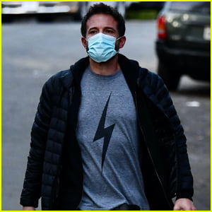 Ben Affleck Stays Safe in a Face Mask While On a Morning Walk