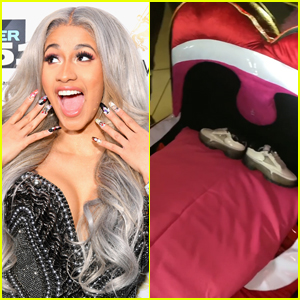 Cardi B Shares Epic Unboxing of Her New Reebok Collaboration - Watch Now!