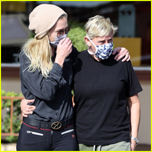 Ellen DeGeneres & Wife Portia de Rossi Keep Close While Out Shopping in Santa Barbara