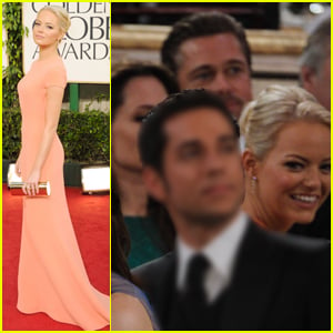 Emma Stone Looks Back at Sitting Next to Brangelina at Her First Golden Globes in 2011