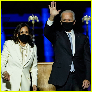 Joe Biden & Kamala Harris Celebrate Winning the U.S. Election in Delaware - Watch Their Victory Speeches!
