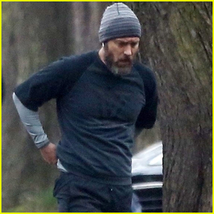 Jude Law Stops to Catch His Breath During Afternoon Jog in London