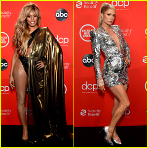 Laverne Cox, Paris Hilton, & More Glam Ladies Presented at the American Music Awards 2020