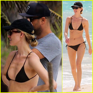 Bikini-Clad Martha Hunt Hits the Beach in Mexico with Fiance Jason McDonald!