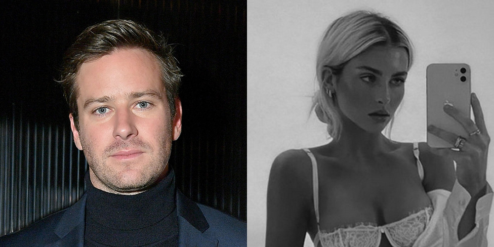 Armie Hammer Photographed with Instagram Model Paige Lorenze Amid(00)