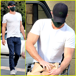 Chace Crawford Looks So Buff in His Tight White Tee While Grocery Shopping