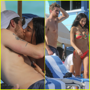 Chantel Jeffries & Drew Taggart Pack on the PDA at the Beach in Miami!