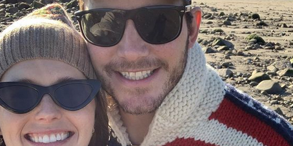 Chris Pratt & Katherine Schwarzenegger Take Baby Lyla to the Beach for(02)