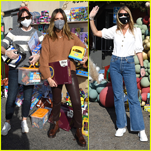 Jennifer Garner, Jessica Alba & Gwyneth Paltrow Hand Out Gifts During Baby2Baby Event