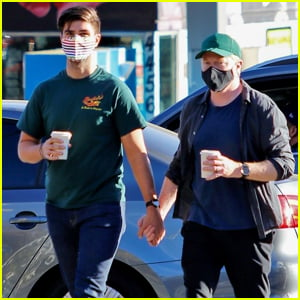 Jesse Tyler Ferguson Holds Hands with Hubby Justin Mikita on Coffee Run
