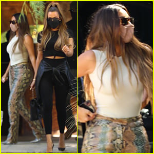 Kim Kardashian Steps Out Amid Report That She & Kanye West Are Living 'Separate Lives'
