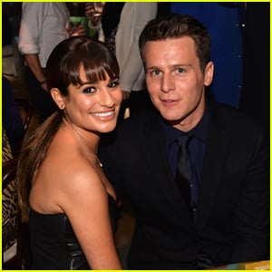 Lea Michele Introduces Son Ever Reich To BFF Jonathan Groff